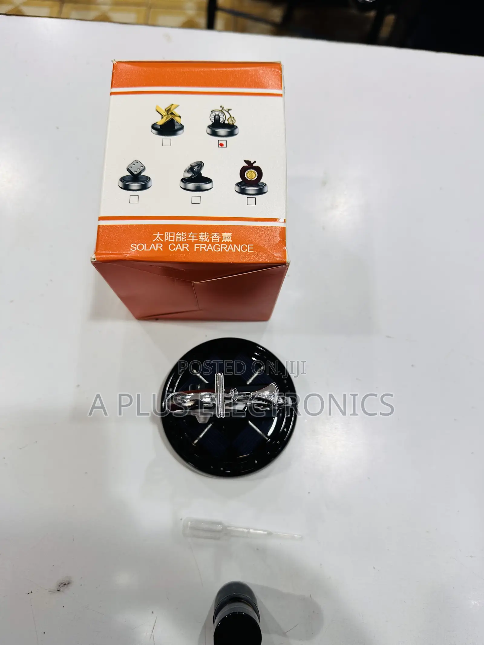 Bike Solar Powered Aroma Diffuser Premium Bike Fragrance and Interior