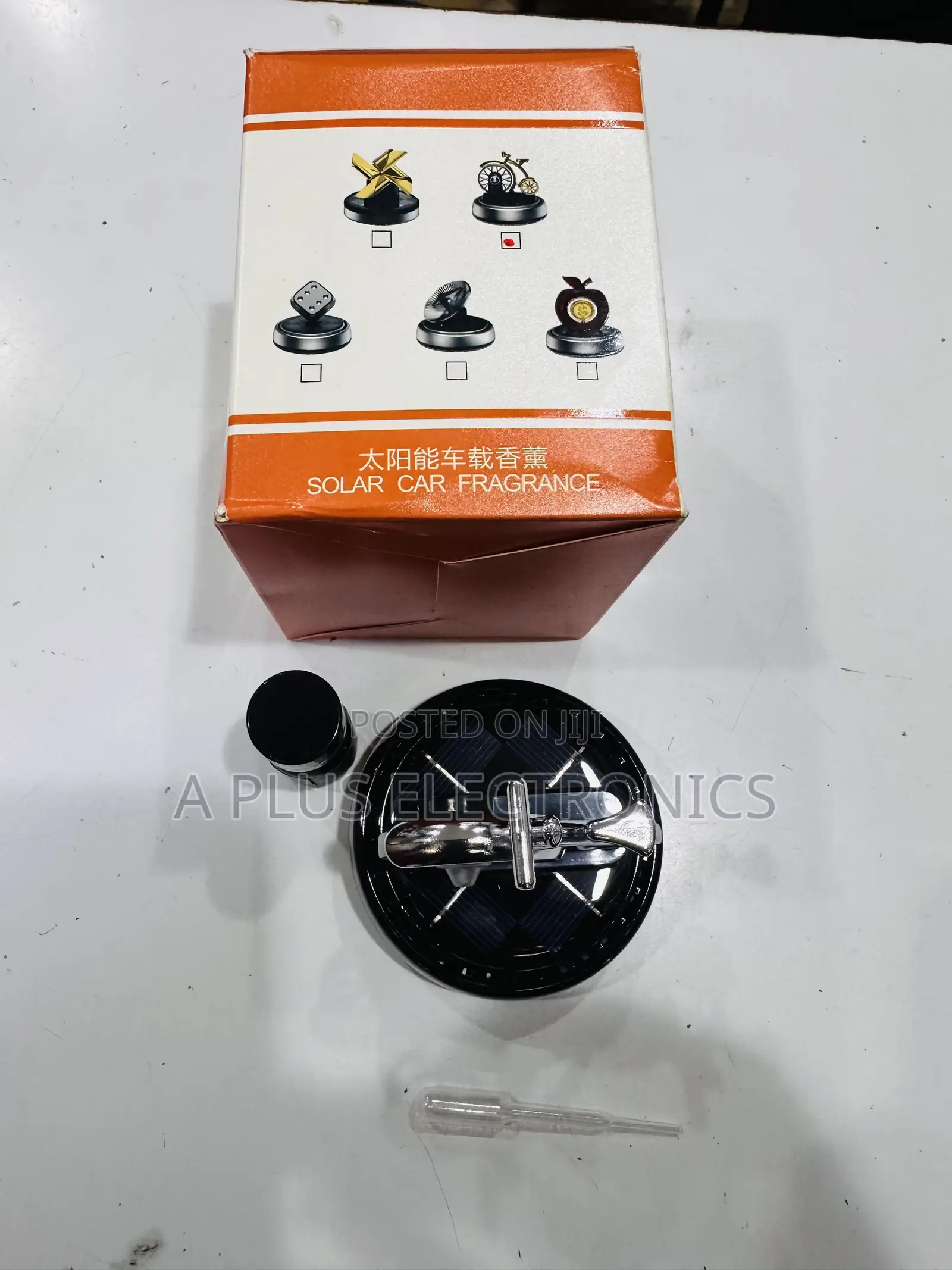 Bike Solar Powered Aroma Diffuser Solar Energy Motorcycle Scent