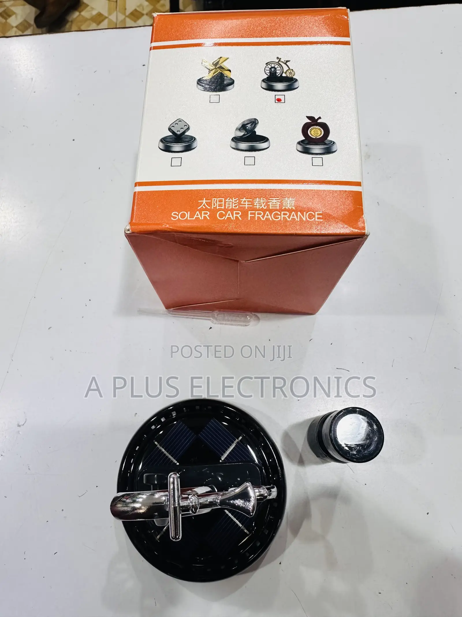 Bike Solar Powered Aroma Diffuser Solar Powered Motorcycle Holder