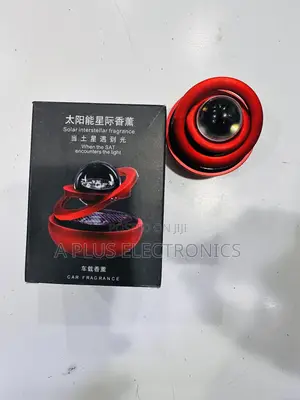 Globe Solar Powered Aroma Diffuser Modern Car Fragrance Accessory