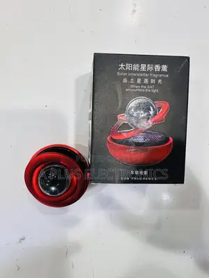Globe Solar Powered Aroma Diffuser Modern Car Fragrance Accessory