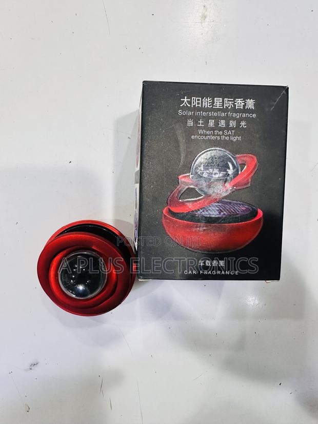Globe Solar Powered Aroma Diffuser Modern Car Fragrance Accessory
