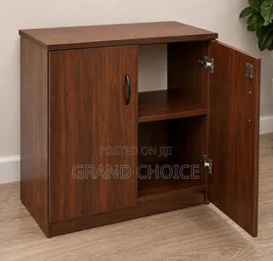 Wooden Filing Cabinet With Shelves Doors