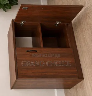 Wooden Filing Cabinet With Shelves Doors