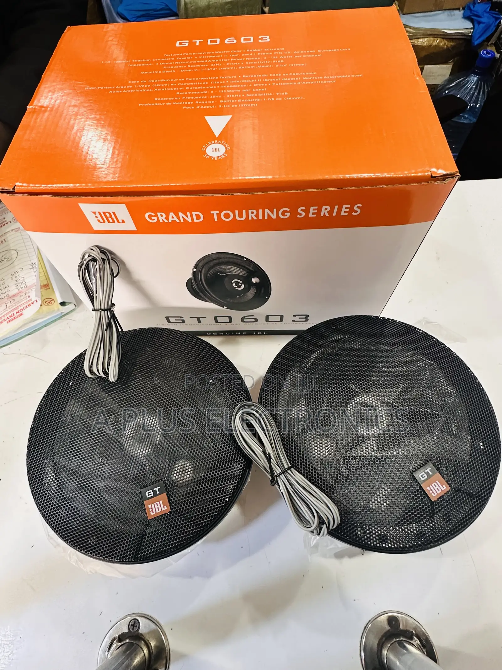 JBL 6 Inch Car Speaker Deep Bass Music System