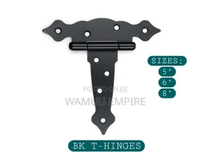 T-Strap Hinge Features a Classic Spear-End