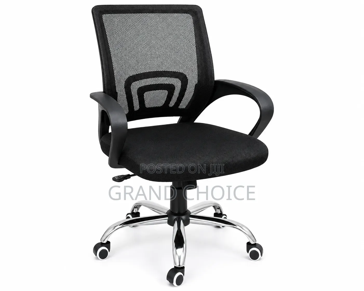 Adjustable Black Computer Study Chair