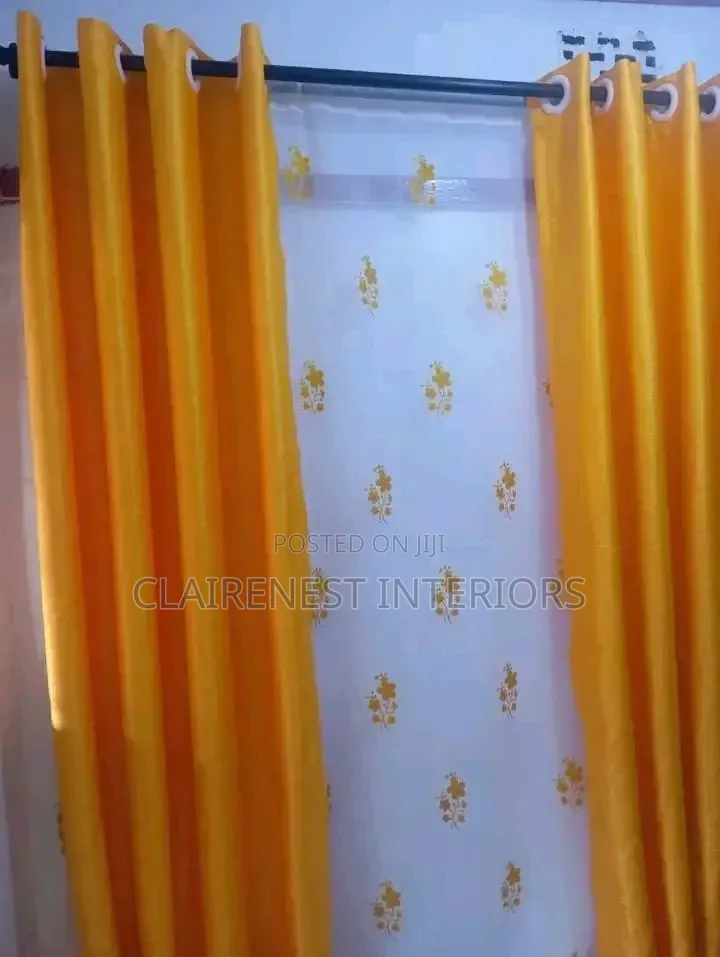 Make Your Space More Stylish With Soft Plain Window Curtain