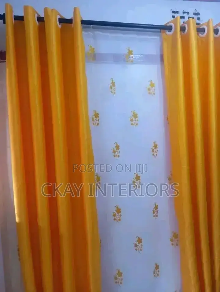 Make Your Space More Stylish With Soft Plain Window Curtain