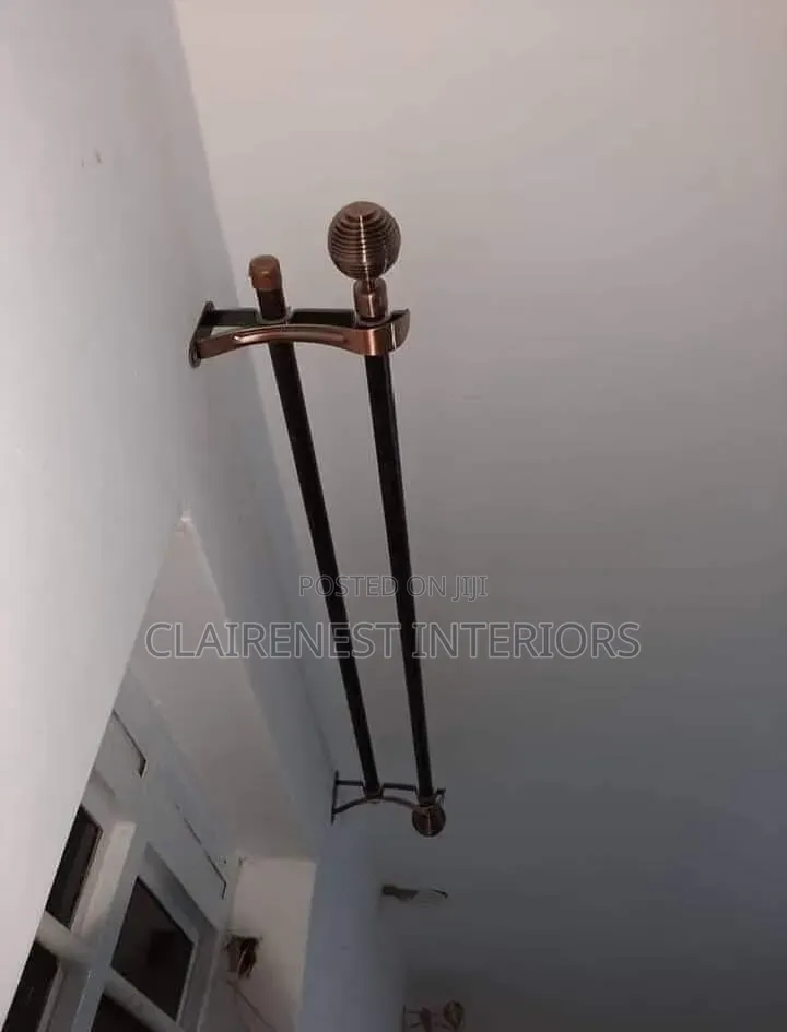 Simple Rods, Beautiful Results Powder Coated Curtain Rods