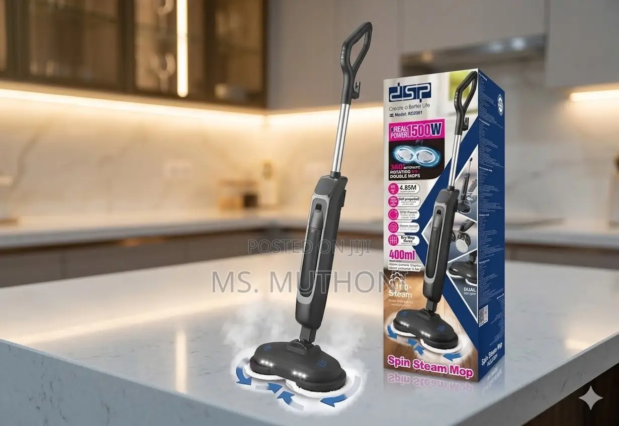 DSP Twin Spin Steam Mop