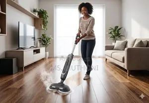 1500 W , 4.8 M Cable Dual Spin Steam Mop