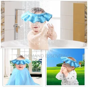 Simple Baby Bathing Shampoo Cap Without Ear Guard