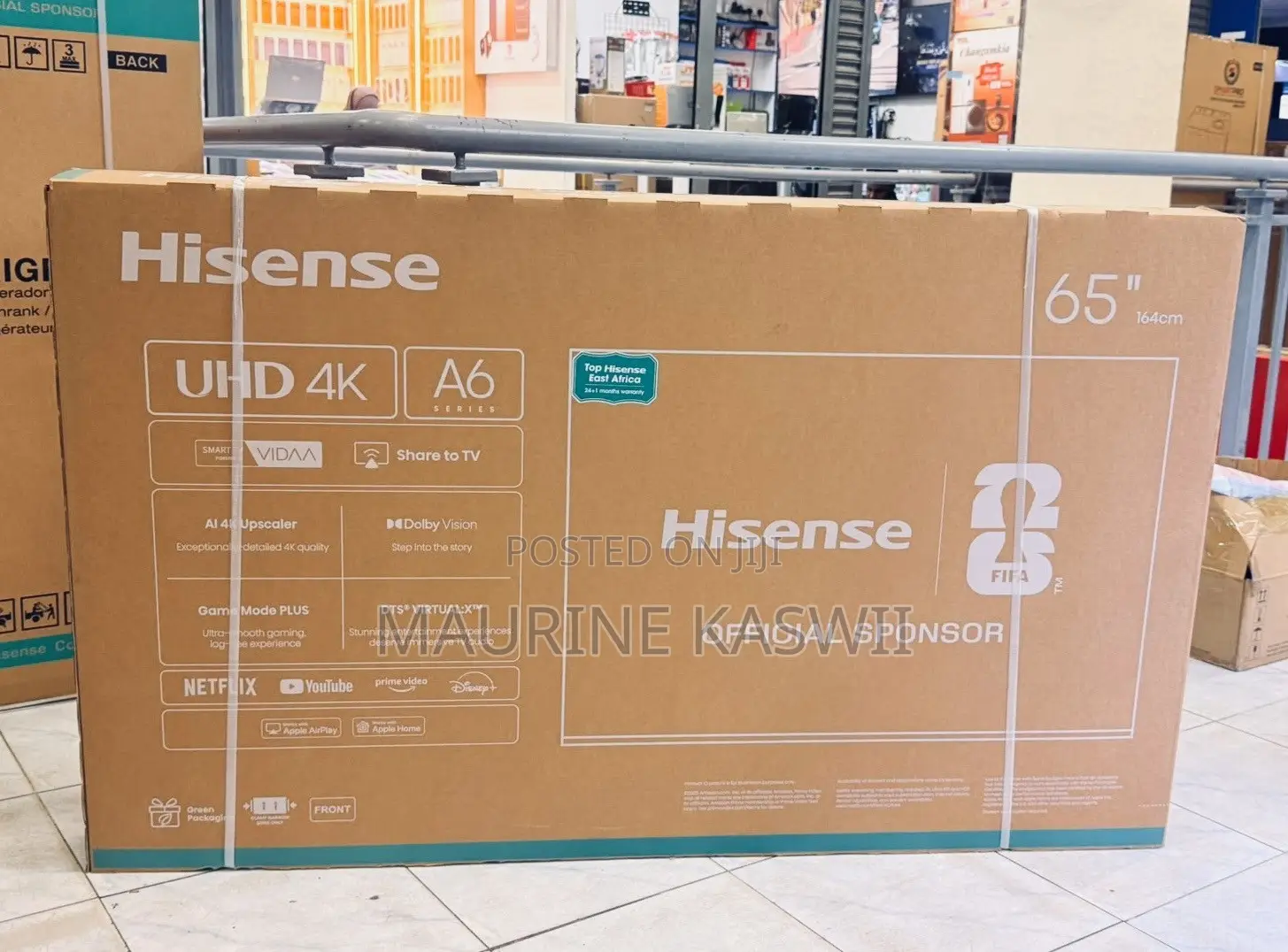 Hisense Uhd 65 A6aqken Smart Frameless