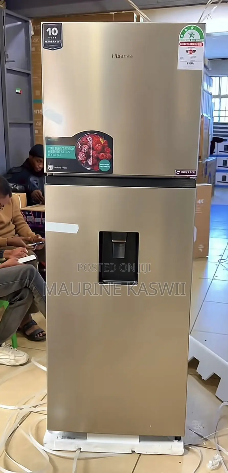 Hisense Ref320dr 320l No-Frost Fridge