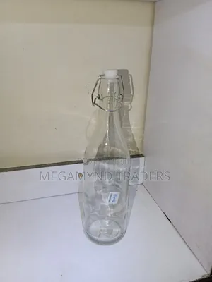 Glass Bottle 1000ml Air Tight / Beverage Glass Bottle