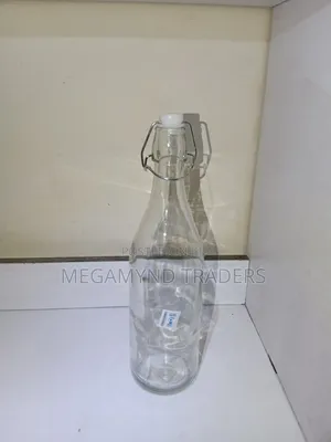 Glass Bottle 1000ml Air Tight / Beverage Glass Bottle