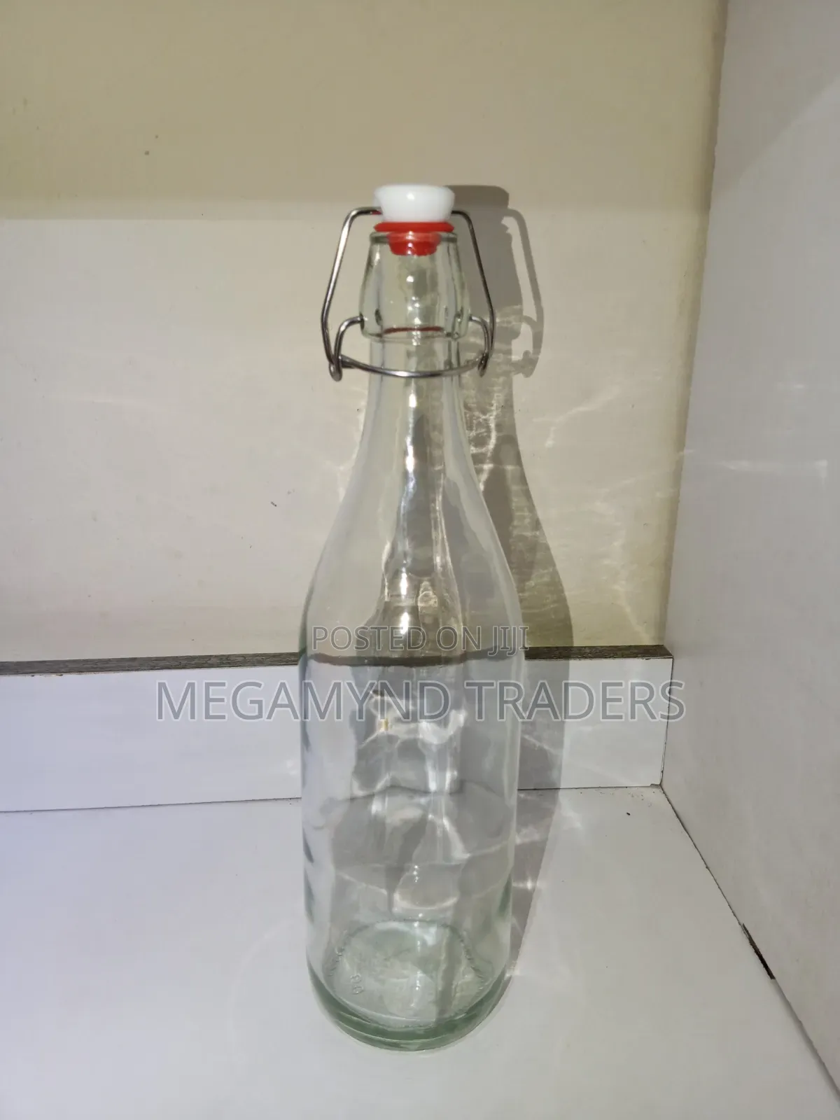 Glass Bottle 1000ml Air Tight / Beverage Glass Bottle