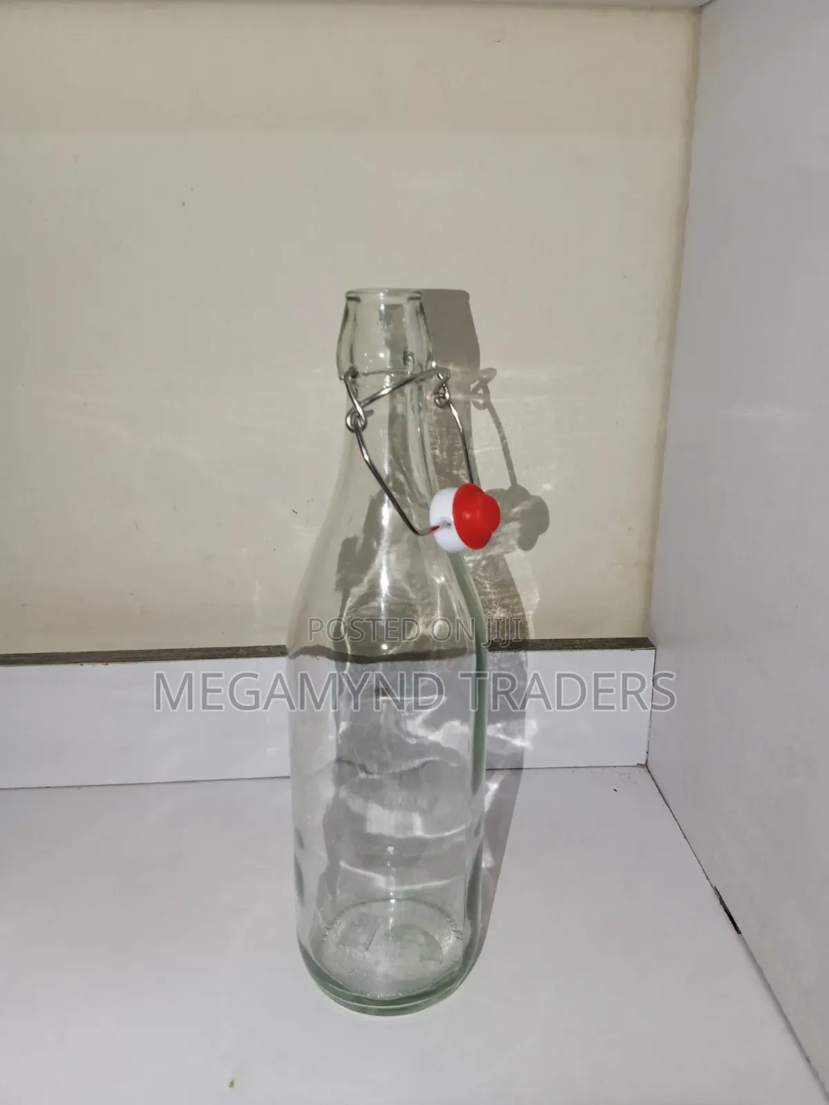 Glass Bottle 1000ml Air Tight / Beverage Glass Bottle