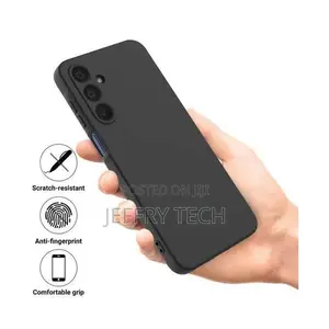 Soft Silicone Slim Shockproof Case for Samsung Galaxy A17 - Black