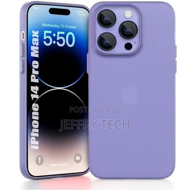 Cover Anti-Scratch Shockproof Case for Apple iPhone 14 Pro Max -Purple