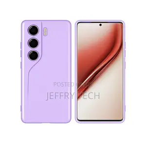 Soft Silicone Slim Fit Cover Case for TECNO Camon 40 Pro - Purple