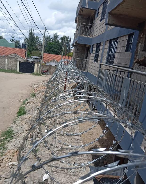 10 Meters Double Galvanized Silver Razors Wire
