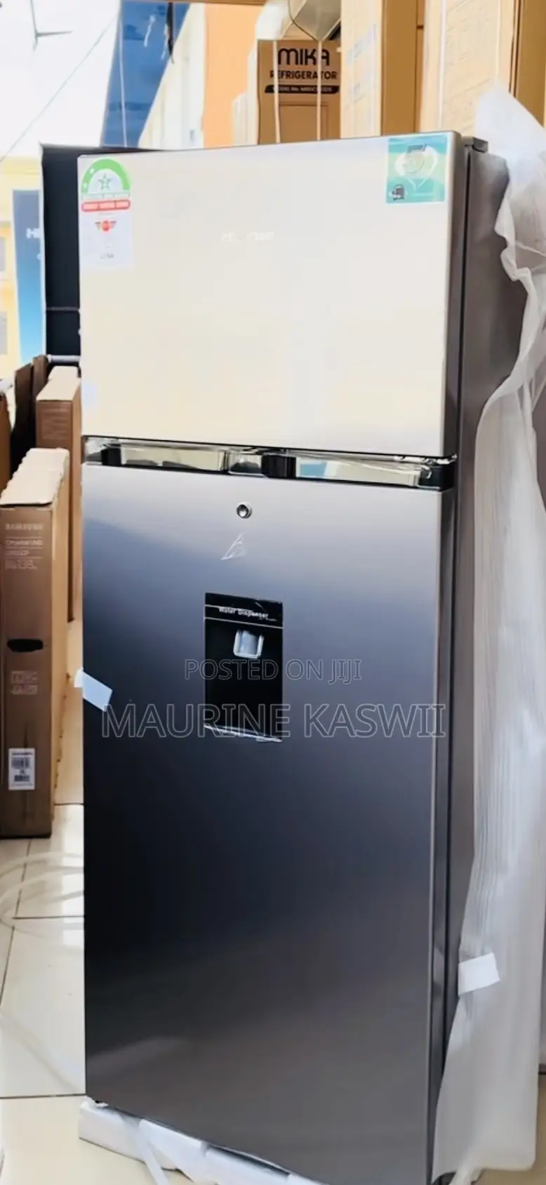 Hisense 205 Liter Double Door Refrigerator Ref 205