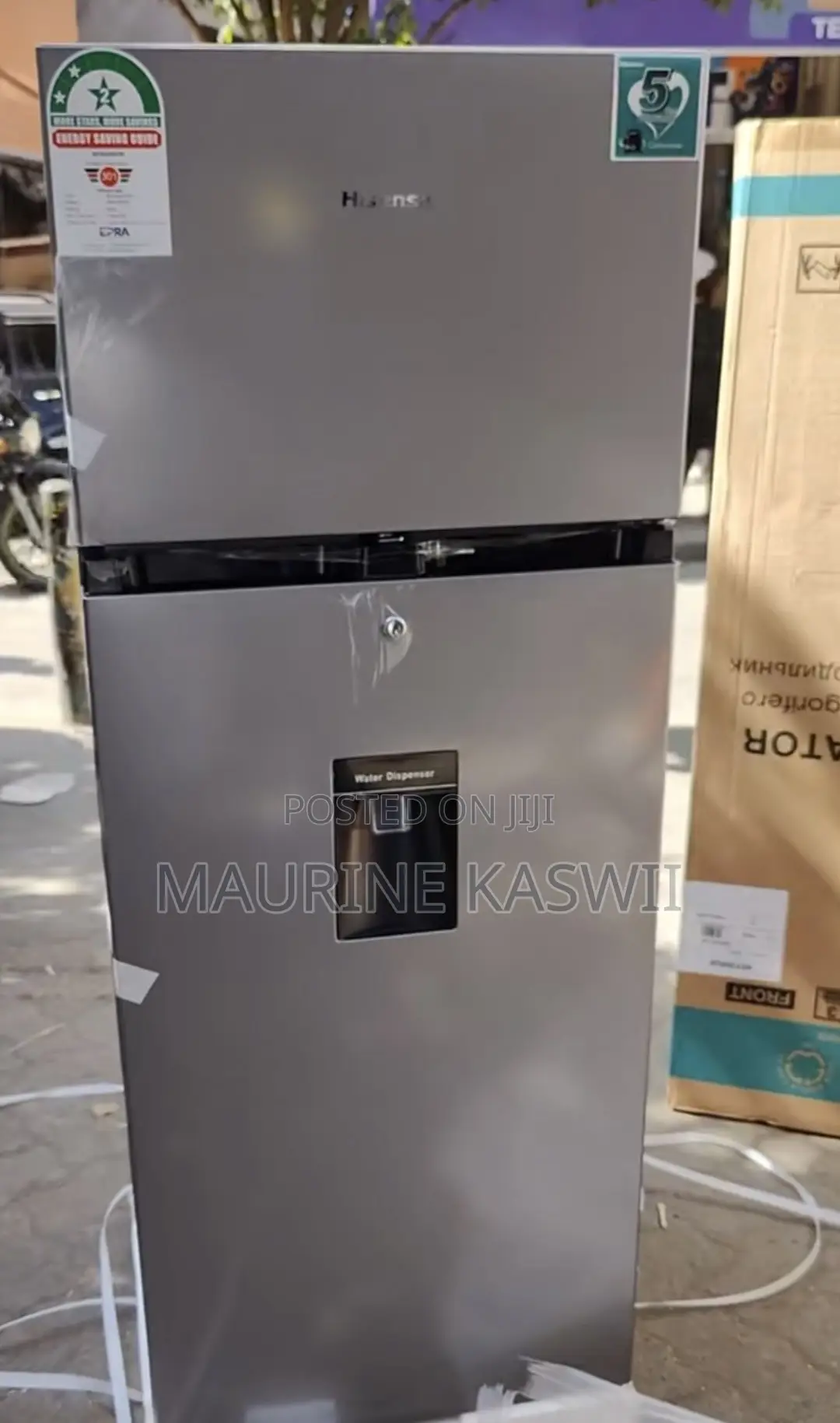 Hisense Fridge 205l ,Double Door