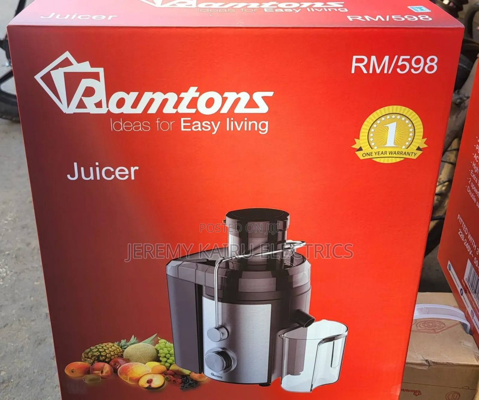 Ramptoms Commercial Juicer