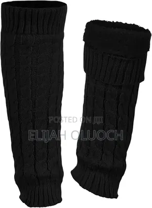 Double Fleece Plush Lined Leg Warmers