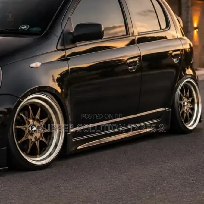 Off-Set Sport Rims Size 15 Inches Broze Color