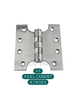 Brass Parliament Hinges Feature an Extended Knuckle