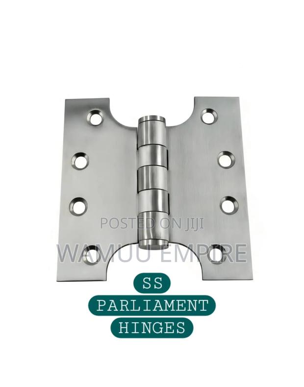 Brass Parliament Hinges Feature an Extended Knuckle - thumbnail 2