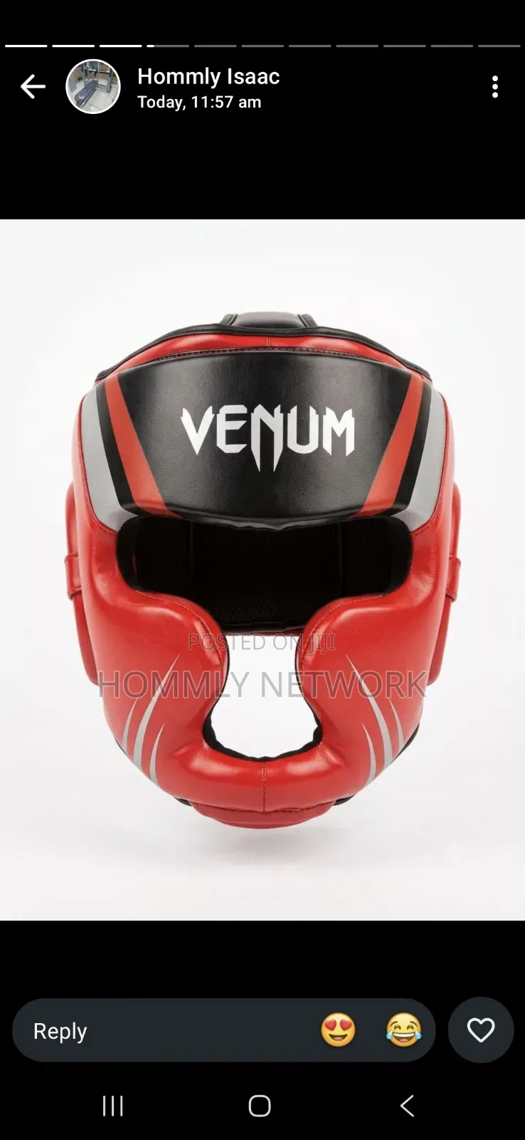 Venum Boxing Head Guard
