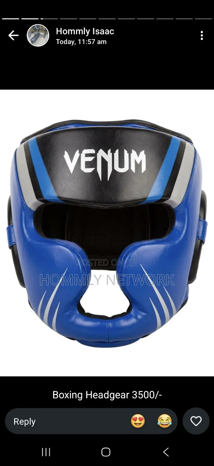 Venum Boxing Head Guard