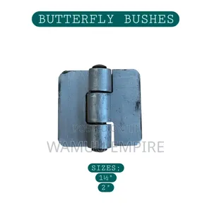 Iron Butterfly Hinge (Also Known as a Weld-on Gate or Bush Hinge)