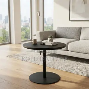 Coffee Table; Black Height Adjustable Execptional Coffee Table
