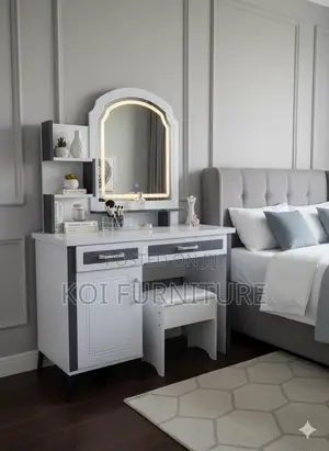 Dressers; Dressing Room Modern Make Up Vanity Set