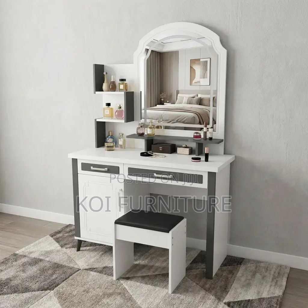 Dressers; Dressing Room Modern Make Up Vanity Set
