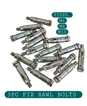 Rawl Bolts or Shield Anchors