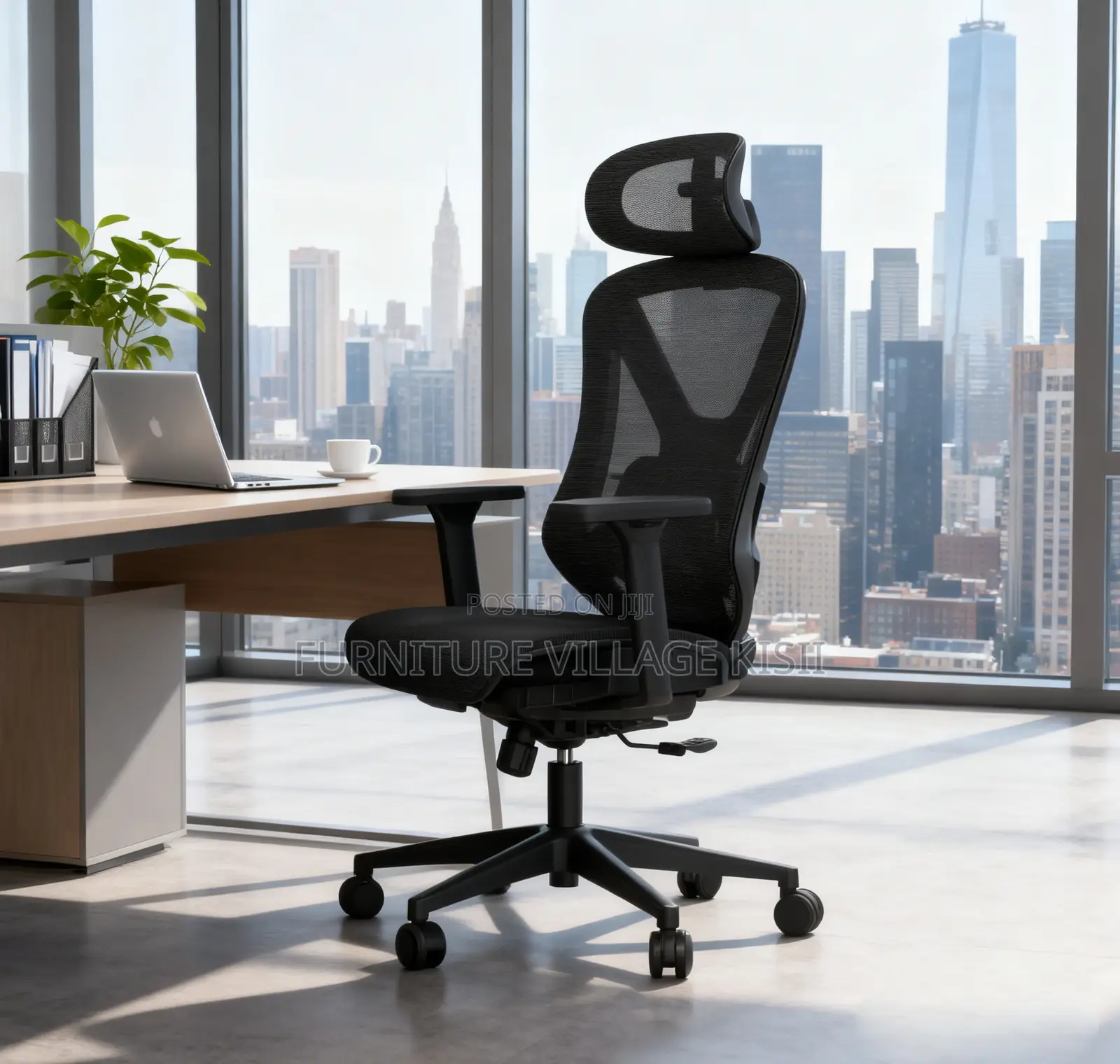 Office Chair; Orthopedic High Back Mesh