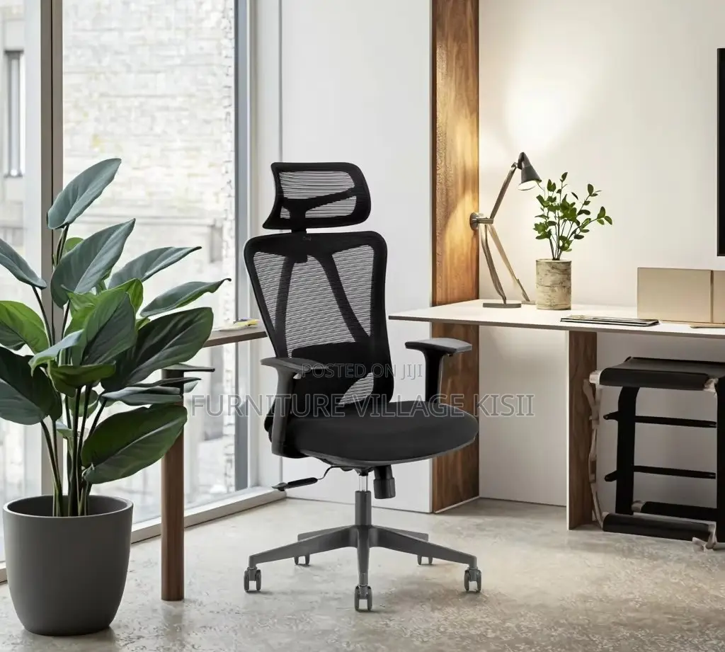 Office Chair; Orthopedic High Back Mesh