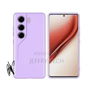 Soft Silicone Slim Fit Cover Case for TECNO Camon 40 Pro - Purple