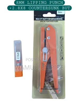 8mm Edge Banding Hole Punch Plier Set