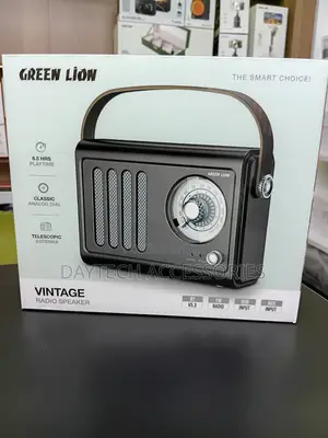 Vintage Radio Speaker 5W With FM Radio Bluetooth 5.3 AUX and USB Input