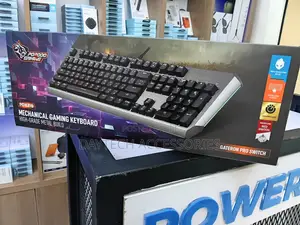 The Porodo Gaming Mechanical Gaming Keyboard (Model PDX219)