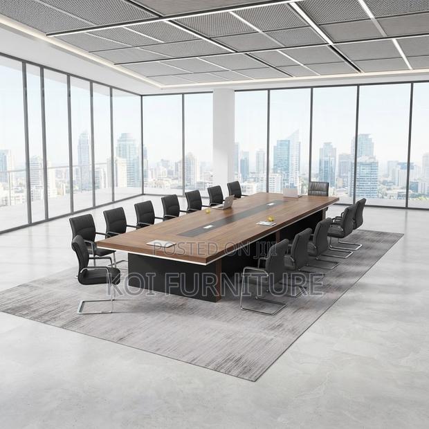 Boardroom Table; 2400mm Executive Long Meeting Office Board Tables