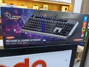 Porodo PDX219 Full-Size Wired Mechanical Gaming Keyboard - Black