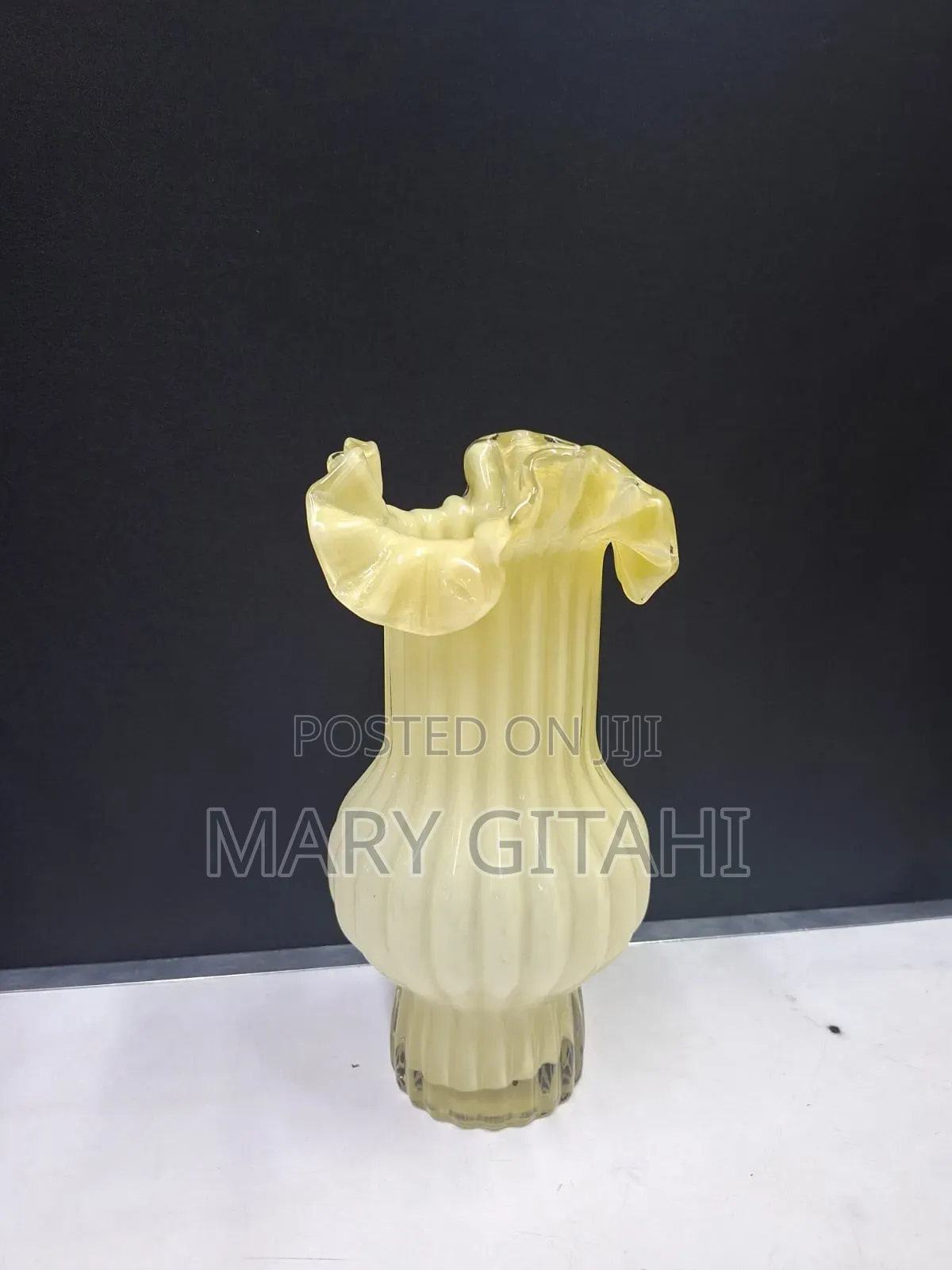 Fancy Glass Flower Vase at 